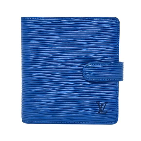 Louis Vuitton Blue Buckle Wallet - Picture 1 of 13